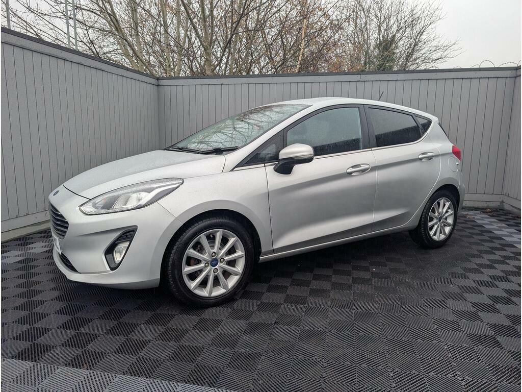 Ford Fiesta 1.0T Ecoboost Titanium Euro 6 Ss ML69HXC Silver #5