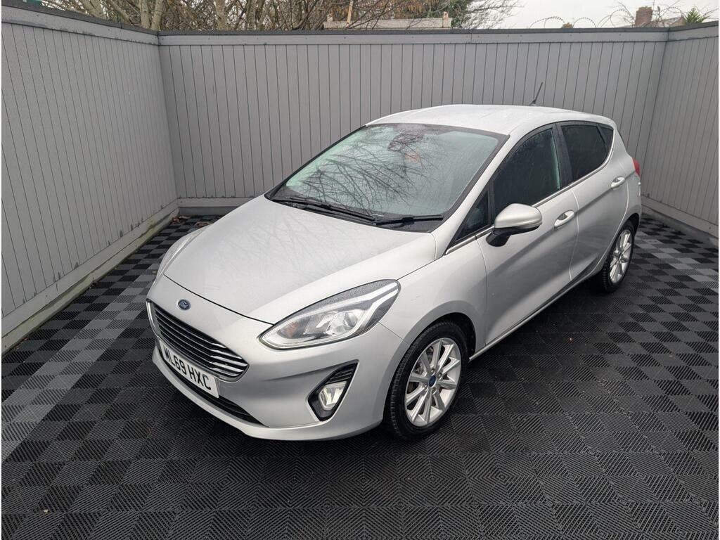 Ford Fiesta 1.0T Ecoboost Titanium Euro 6 Ss ML69HXC Silver #2