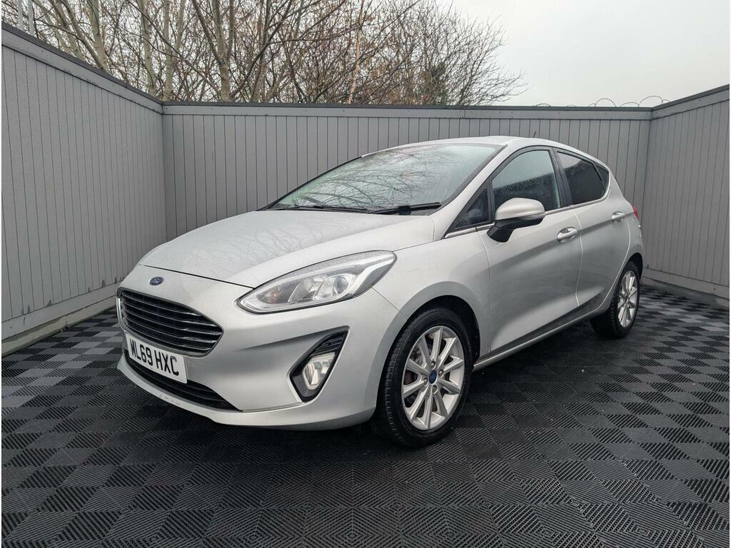 Ford Fiesta 1.0T Ecoboost Titanium Euro 6 Ss Silver