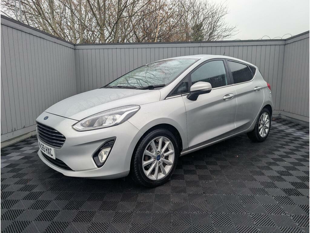 Ford Fiesta 1.0T Ecoboost Titanium Euro 6 Ss ML69HXC Silver #3