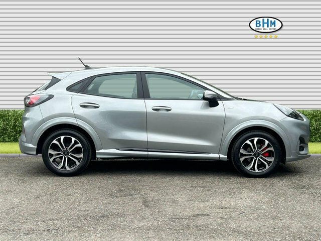 Ford Puma 2022 1.0T Ecoboost Mhev St-line Suv Hyb MJ22FTX Silver #2