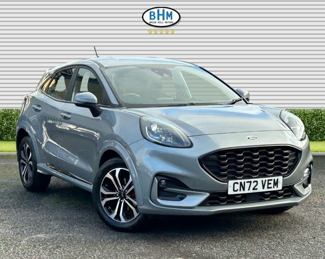 Ford Puma 2022 1.0T Ecoboost Mhev St-line Suv Hyb Silver