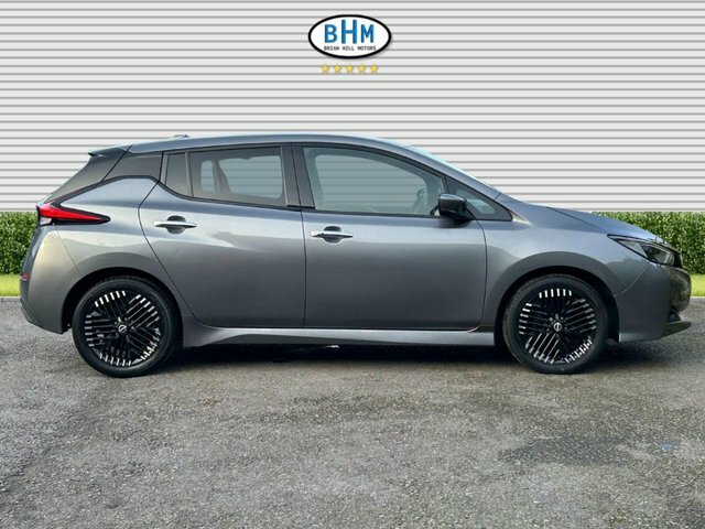 Nissan Leaf 2022 39Kwh N-connecta Hatchback FG72VRT Grey #2