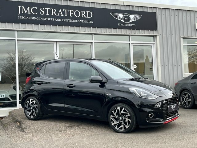 Hyundai I10 2022 1.0 T-gdi N Line Hatchback DY72ERV Black #2