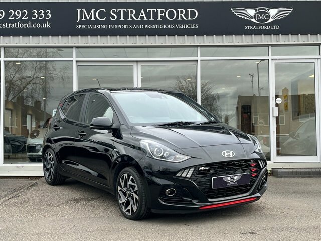 Hyundai I10 2022 1.0 T-gdi N Line Hatchback Black