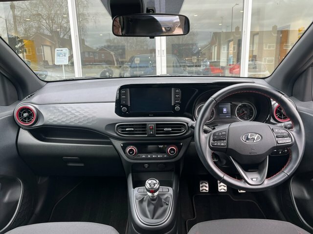 Hyundai I10 2022 1.0 T-gdi N Line Hatchback DY72ERV Black #4