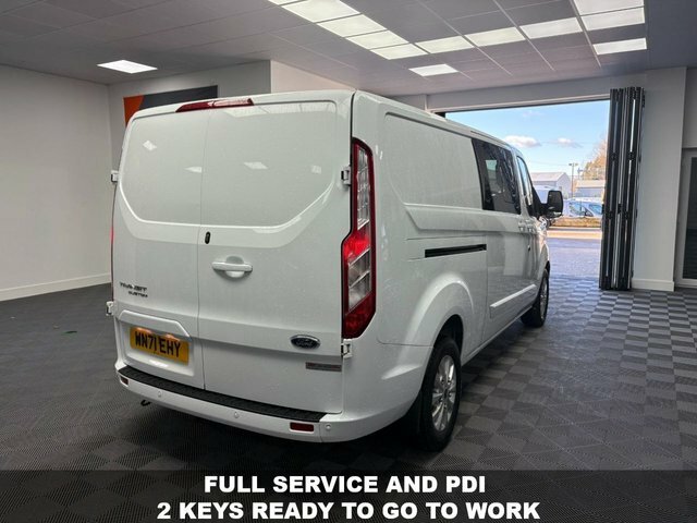 Ford Transit Custom 2.0 300 Limited Dciv WN71EHY White #2