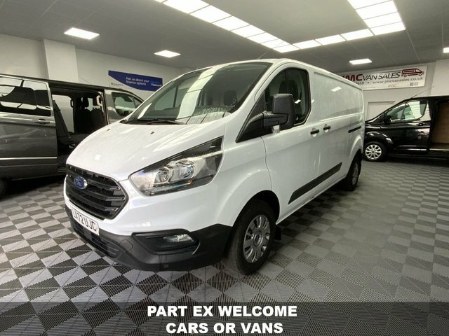 Ford Transit Custom 2.0 300 Ecoblue Leader LA72UJC White #2