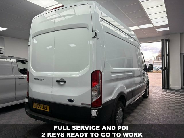 Ford Transit Custom 2.0 350 Lwb Leader CF22AEL White #3