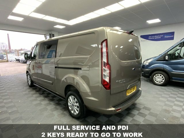 Ford Transit Custom 2.0 320 Ecoblue Limited HJ22UFG Silver #2