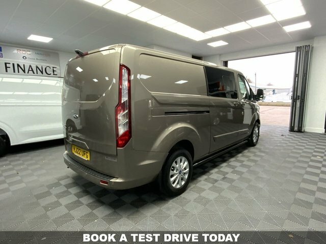 Ford Transit Custom 2.0 320 Ecoblue Limited HJ22UFG Silver #3
