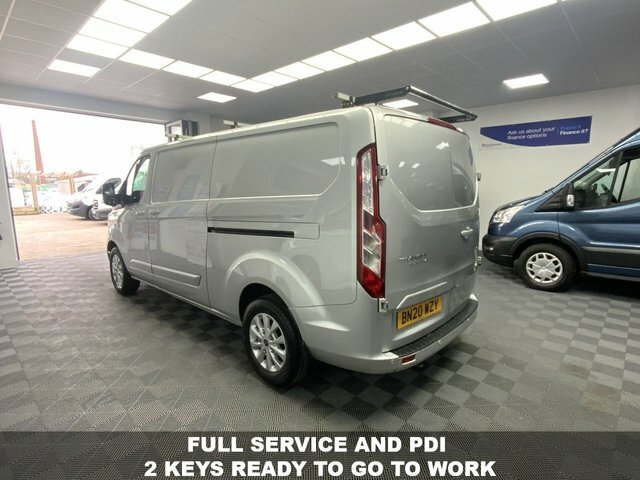 Ford Transit Custom 2.0 300 Ecoblue Limited BN20WZY Silver #3