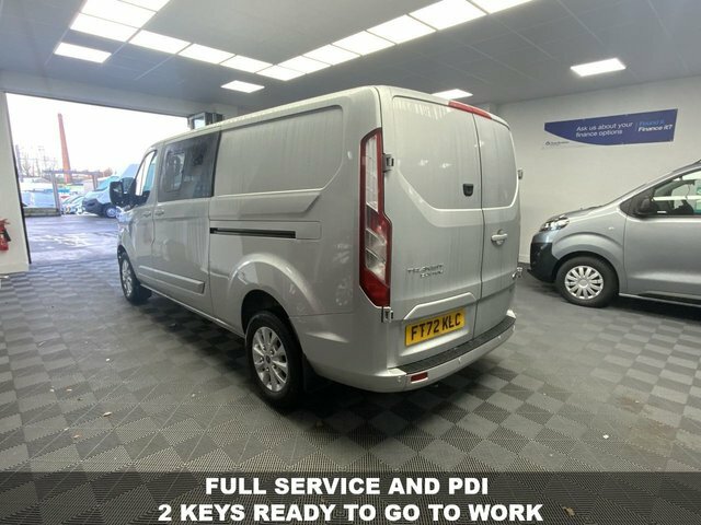 Ford Transit Custom 2.0 320 Ecoblue Limited FT72KLC Silver #3