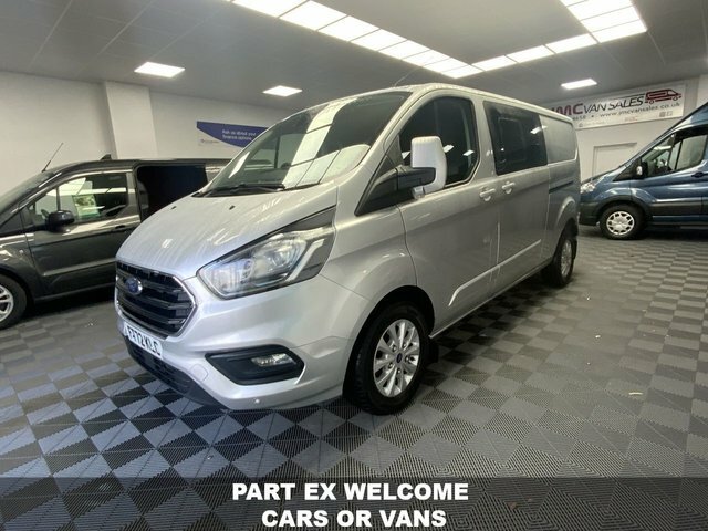 Ford Transit Custom 2.0 320 Ecoblue Limited FT72KLC Silver #2