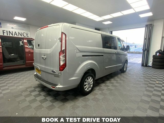 Ford Transit Custom 2.0 320 Ecoblue Limited FT72KLC Silver #4