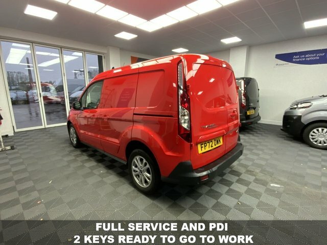 Ford Transit Connect 1.5 240 Ecoblue Limited FP72OWK Red #2