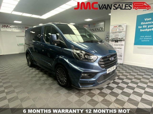 Ford Transit Custom 2.0 320 Ecoblue Msrt Blue