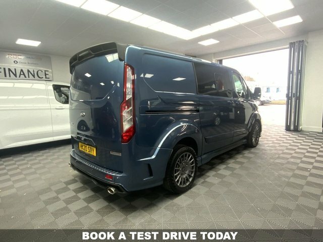 Ford Transit Custom 2.0 320 Ecoblue Msrt HK20SRY Blue #4
