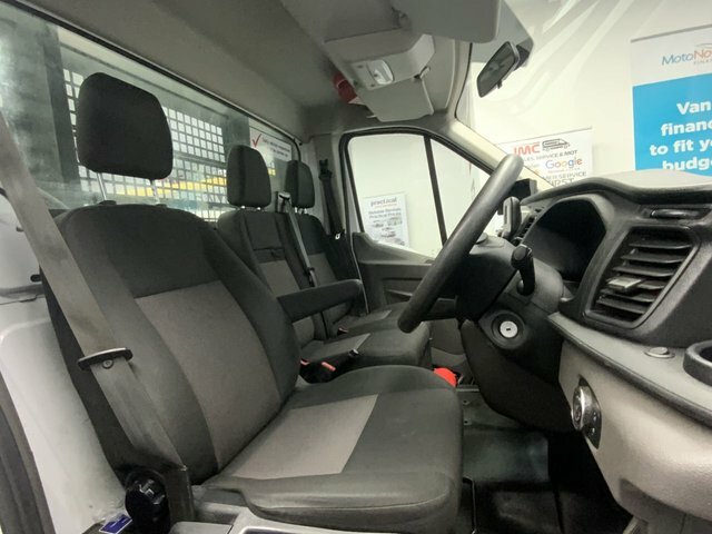 Ford Transit Custom 2.0 350 Ecoblue Tipper WN71KAA White #3