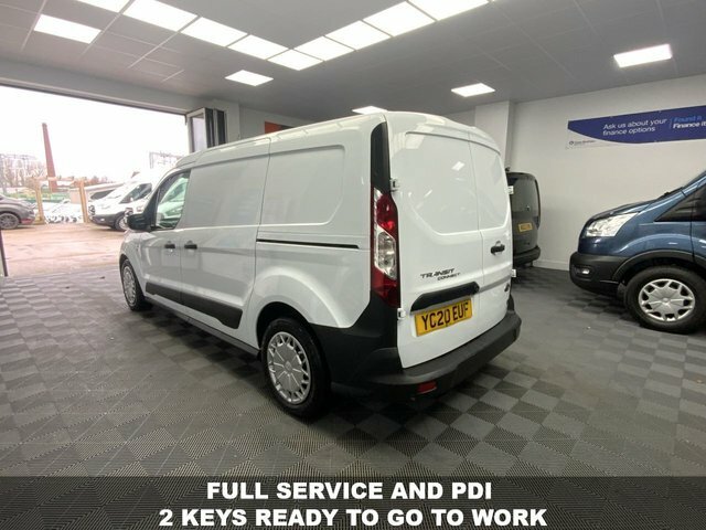 Ford Transit Connect 1.5 240 Ecoblue Leader YC20EUF White #2