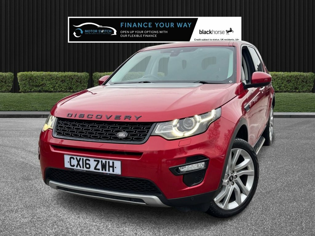 Land Rover Discovery Sport 2L Hse Luxury CX16ZWH Red #3