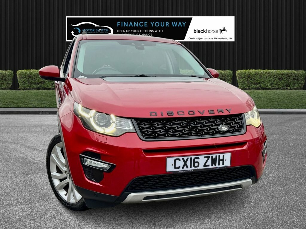 Land Rover Discovery Sport 2L Hse Luxury CX16ZWH Red #5