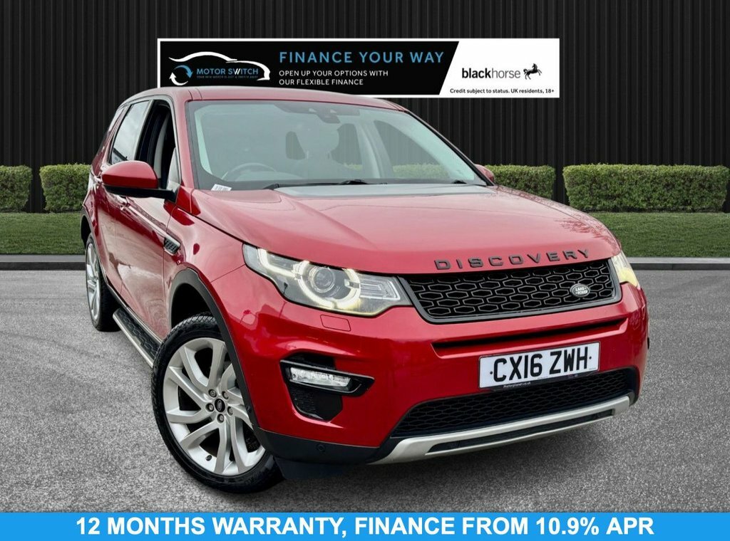 Land Rover Discovery Sport 2L Hse Luxury Red