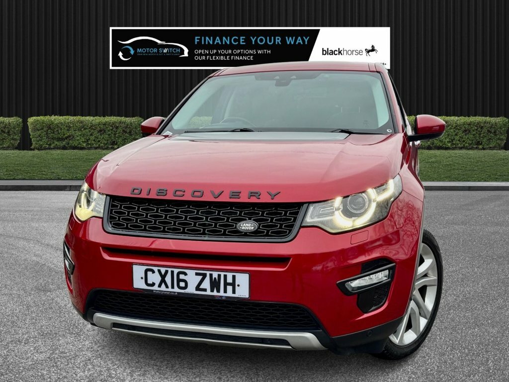 Land Rover Discovery Sport 2L Hse Luxury CX16ZWH Red #6