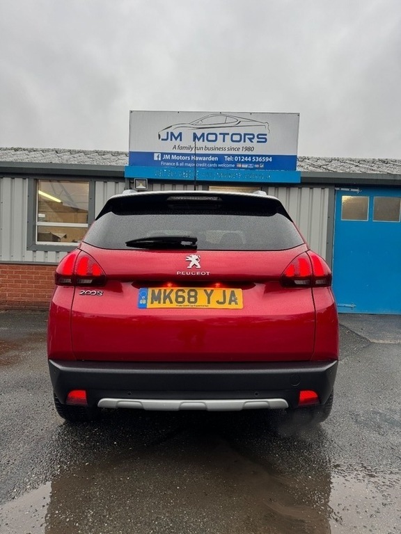Peugeot 2008 Blue Hdi Allure Red #4