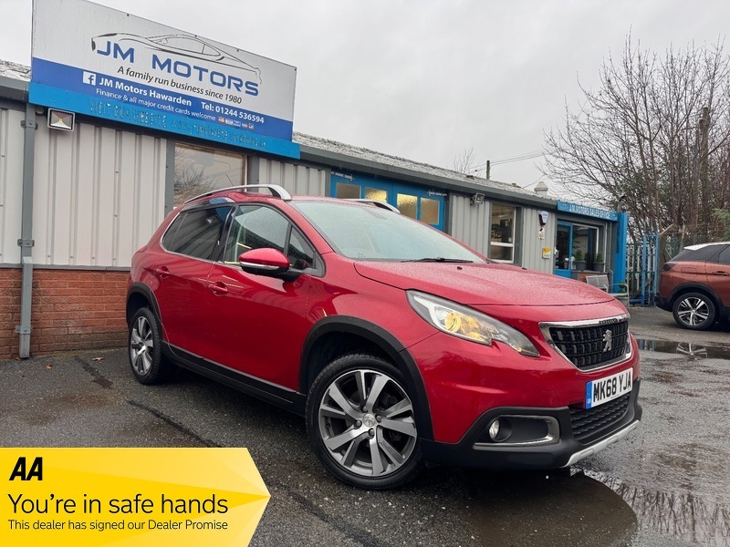 Peugeot 2008 Blue Hdi Allure Red
