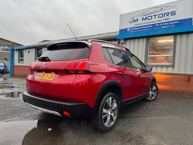 Peugeot 2008 Blue Hdi Allure Red #3