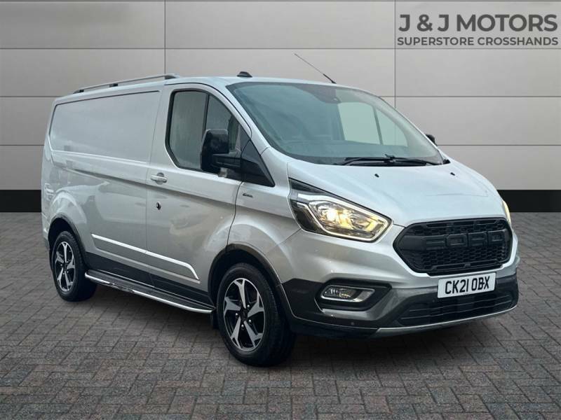 Ford Transit Custom 2.0 Ecoblue 130Ps Low Roof Active Van - 2021 21 Silver