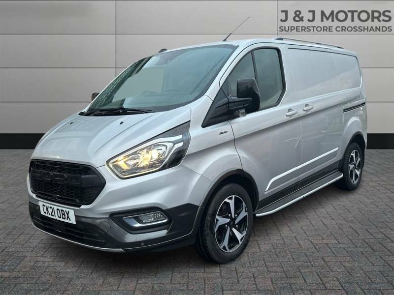 Ford Transit Custom 2.0 Ecoblue 130Ps Low Roof Active Van - 2021 21 CK21OBX Silver #2