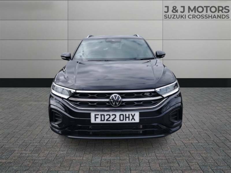Volkswagen T-Roc 1.5 Tsi R-line Dsg - 2022 22 FD22OHX Black #2