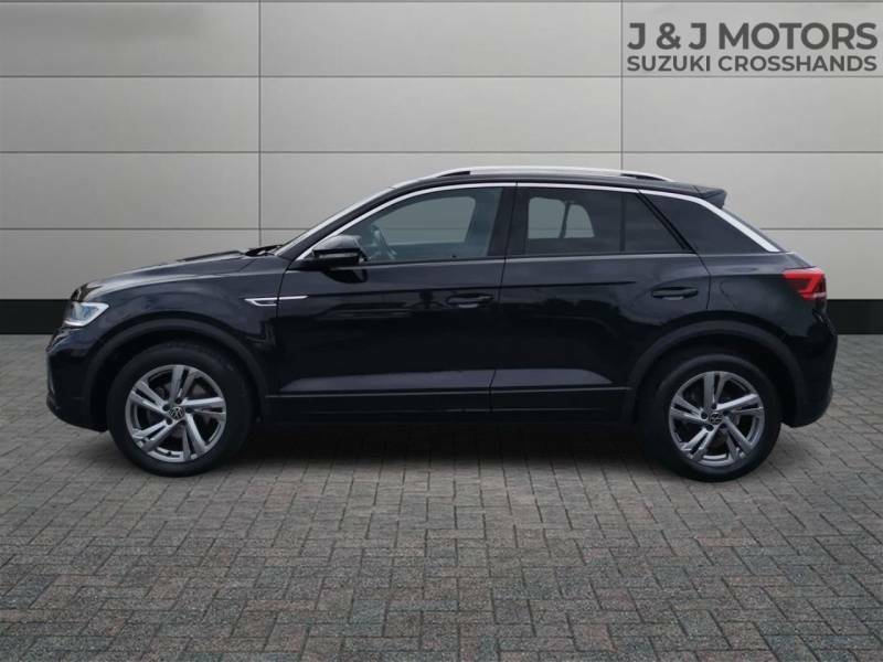 Volkswagen T-Roc 1.5 Tsi R-line Dsg - 2022 22 FD22OHX Black #4