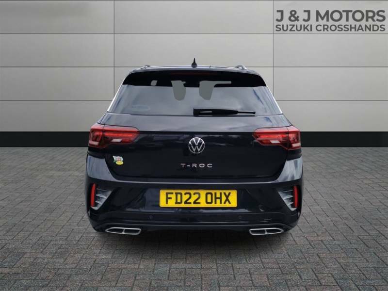 Volkswagen T-Roc 1.5 Tsi R-line Dsg - 2022 22 FD22OHX Black #6