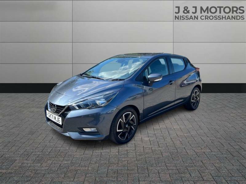 Nissan Micra 1.0 Ig-t 92 Acenta Cvt - 2021 71 GK71MJE Grey #3