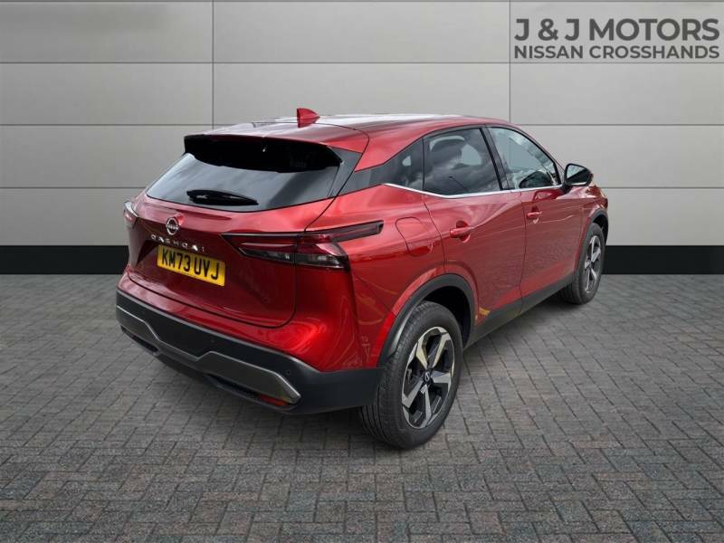Nissan Qashqai 1.3 Dig-t Mh 158 N-connecta Xtronic - 2023 73 KM73UVJ Red #6