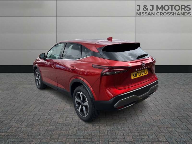 Nissan Qashqai 1.3 Dig-t Mh 158 N-connecta Xtronic - 2023 73 KM73UVJ Red #4