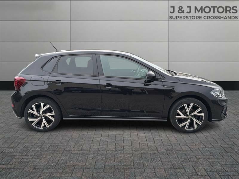Volkswagen Polo 1.0 Tsi R-line - 2023 23 LO23WKR Black #6