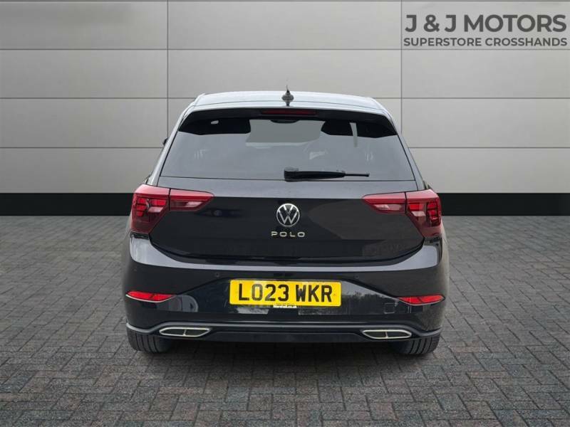 Volkswagen Polo 1.0 Tsi R-line - 2023 23 LO23WKR Black #4