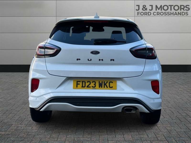 Ford Puma 1.0 Ecoboost Hybrid Mhev 155 St-line X - 2023 FD23WKC White #4