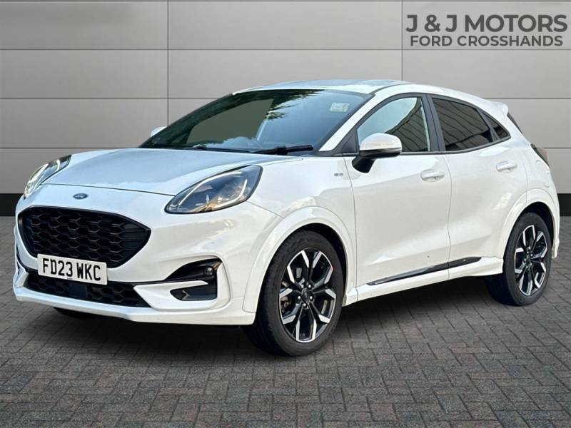 Ford Puma 1.0 Ecoboost Hybrid Mhev 155 St-line X - 2023 FD23WKC White #2