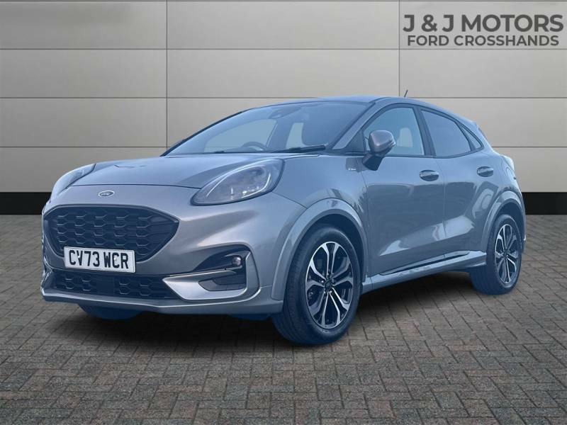 Ford Puma 1.0 Ecoboost Hybrid Mhev St-line - 2023 73 CV73WCR Silver #2