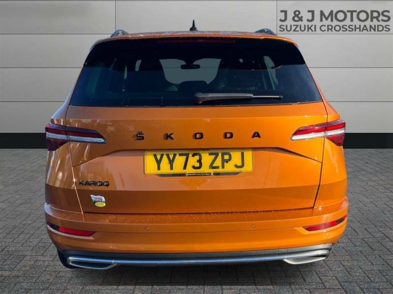 Skoda Karoq 1.5 Tsi Sportline Dsg - 2024 73 YY73ZPJ Orange #6