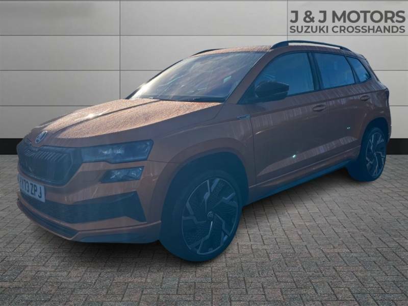 Skoda Karoq 1.5 Tsi Sportline Dsg - 2024 73 YY73ZPJ Orange #3