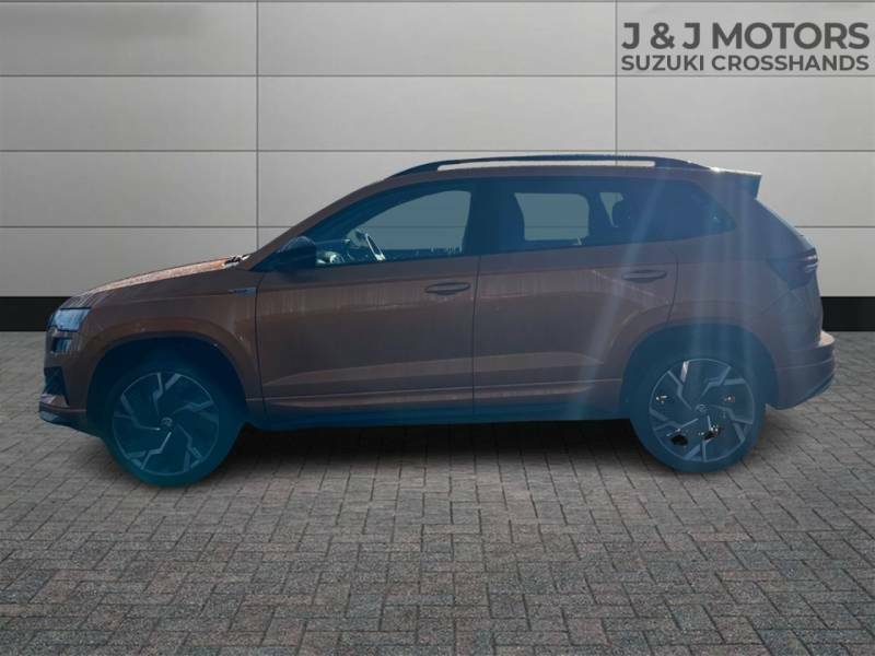 Skoda Karoq 1.5 Tsi Sportline Dsg - 2024 73 YY73ZPJ Orange #4
