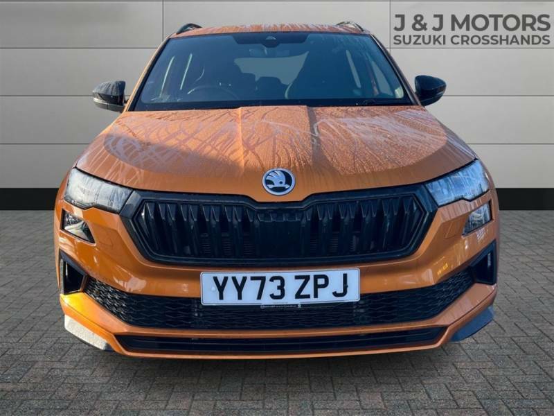 Skoda Karoq 1.5 Tsi Sportline Dsg - 2024 73 YY73ZPJ Orange #2