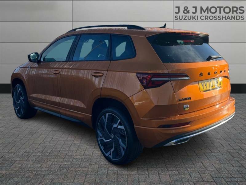Skoda Karoq 1.5 Tsi Sportline Dsg - 2024 73 YY73ZPJ Orange #5