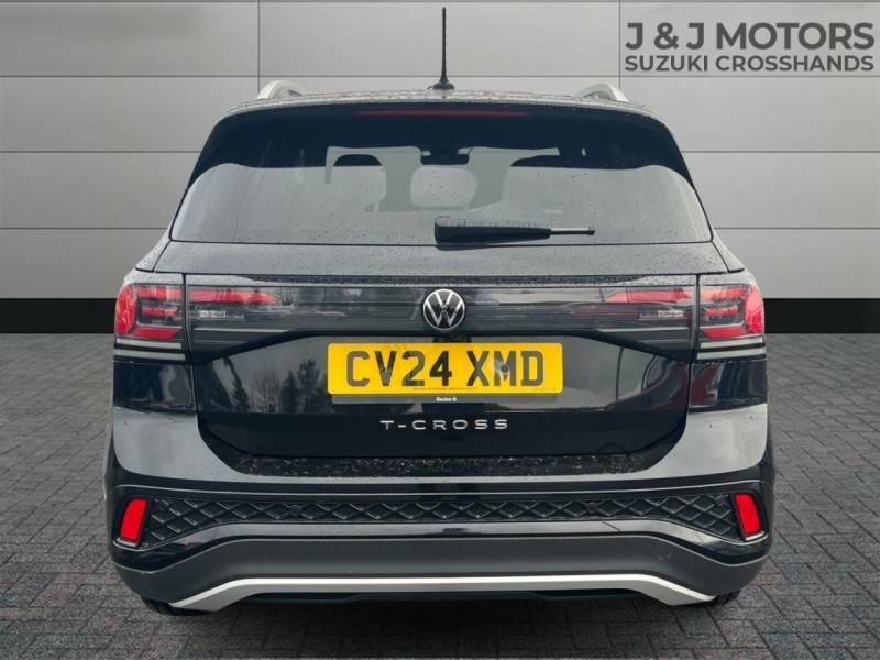 Volkswagen T-Cross 1.0 Tsi 115 R-line Dsg - 2024 24 CV24XMD Black #6